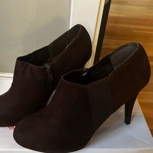 Worn once cute suede booties. These are my faves but I can’t wear heels anymore